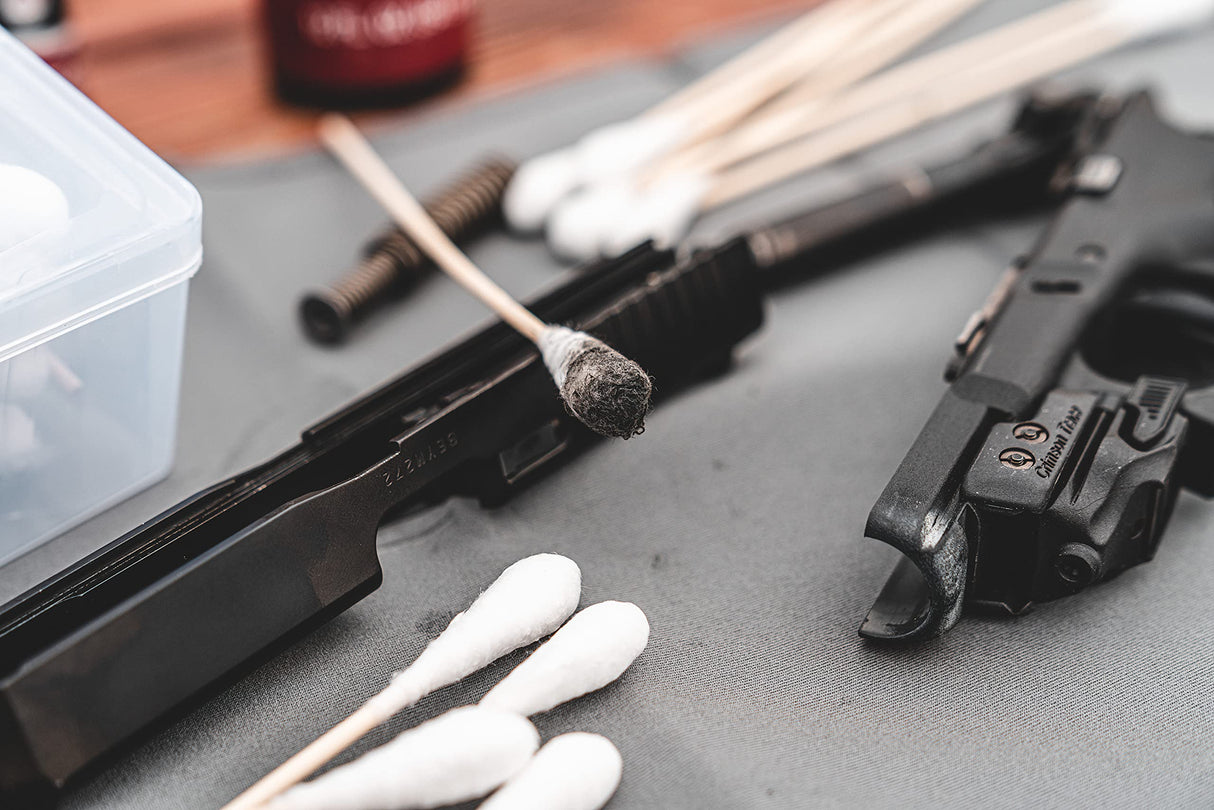 Tipton 1099930 Power Swabs Pistol Cleaning Kit, 500 cnt