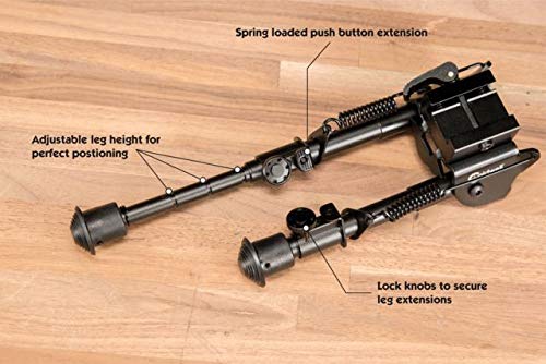 Pic Rail XLA 6"-9" Fixed Black