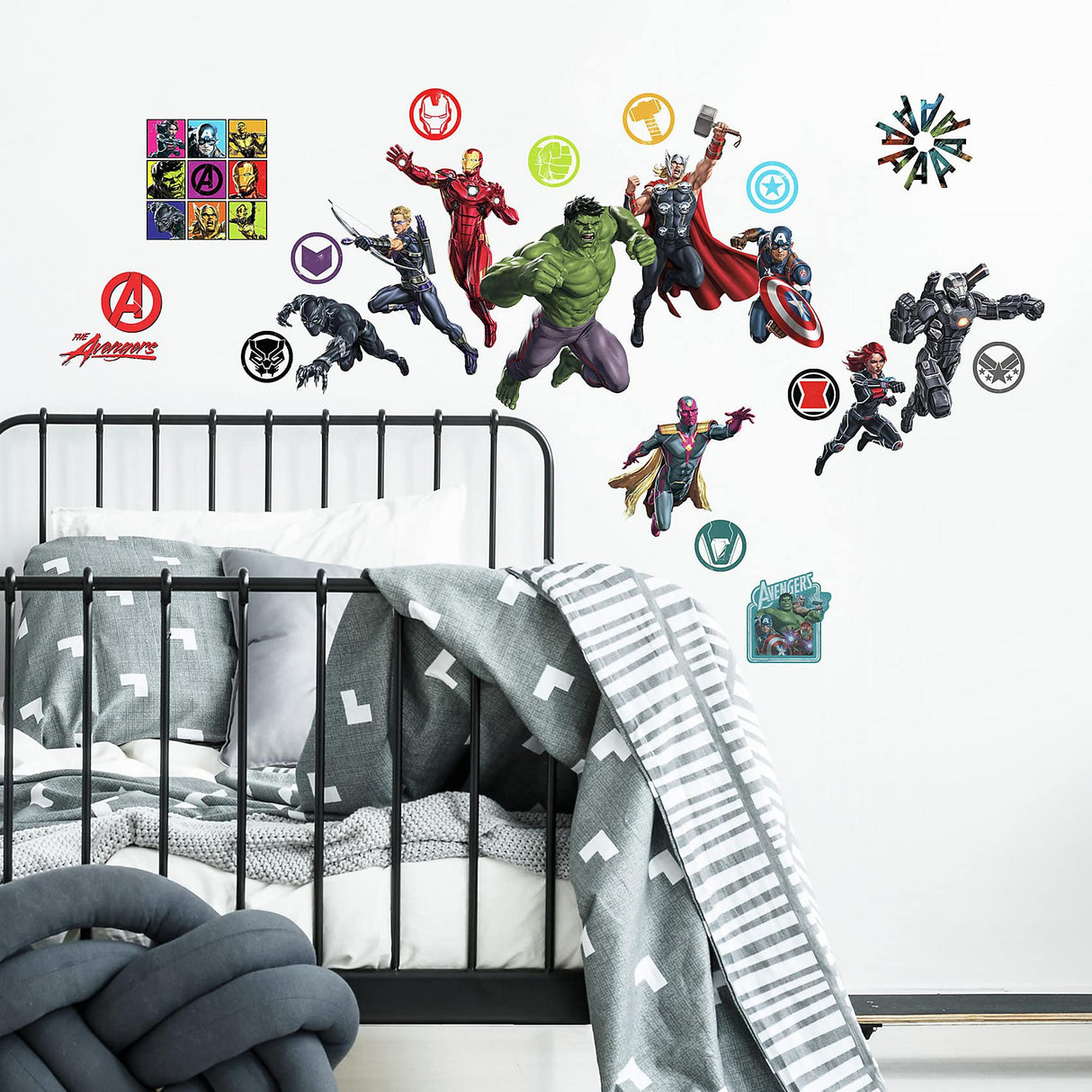 RoomMates RMK4289SCS Classic Avengers Peel And Stick Wall Decals