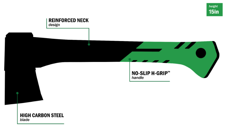 Hooyman 1112241 14" Small Hatchet