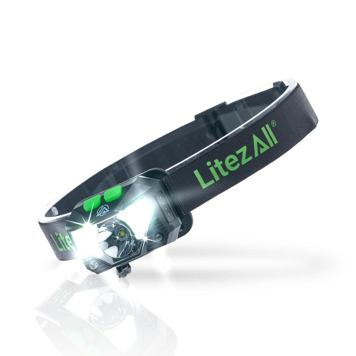 LitezAll 26079 SWYPE Rechargeable Motion Activated LED Headlamp Multifunction