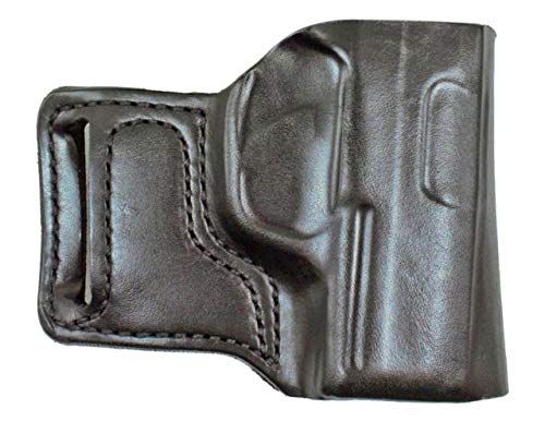 Gunhide, 115, E-GAT Slide, Belt Holster, Fits SIG P938, Right Hand, Black Leather