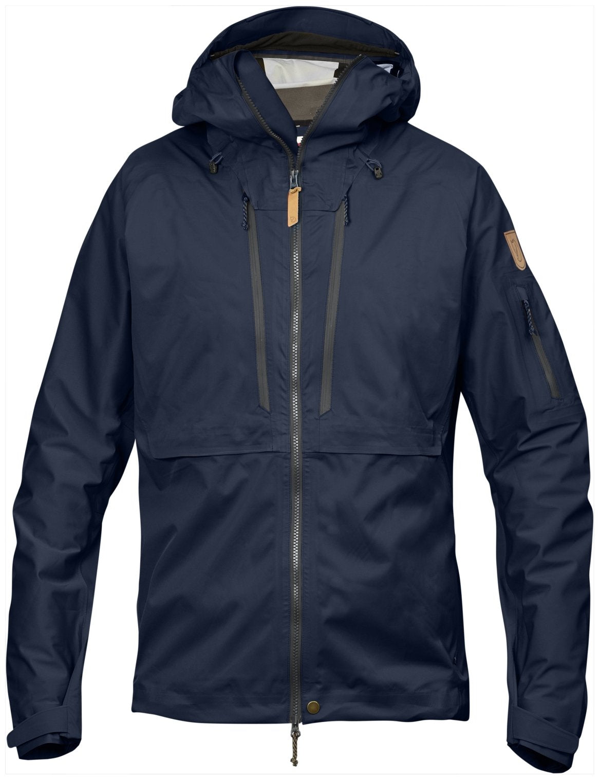Fjallraven F82411555M Men's Keb Eco-Shell Jacket -SIZE: Medium, Dark Navy Blue