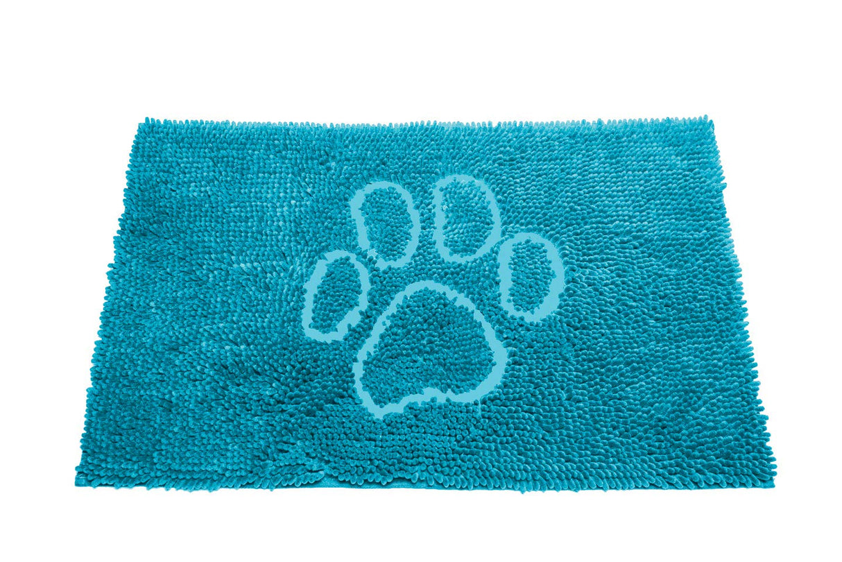 Dog Gone Smart Dirty Dog Microfiber Paw Doormat - Super Absorbent Dog Mat Keeps Paws & Floors Clean - Machine Washable Pet Door Rugs with Non-Slip Backing