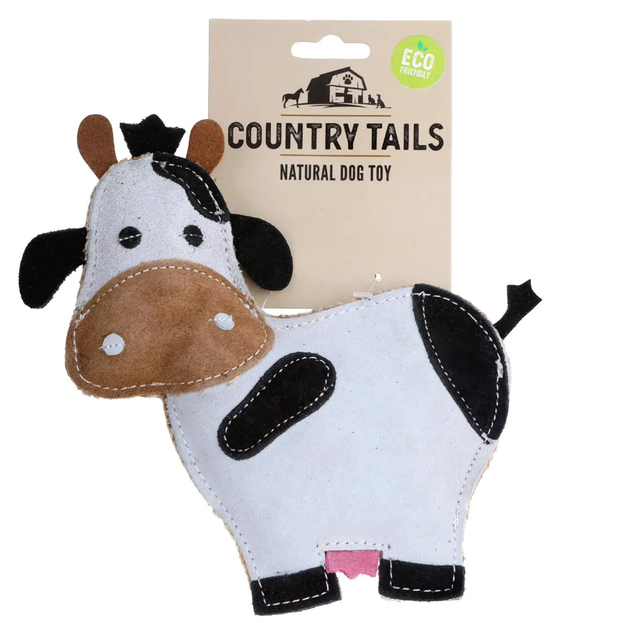 Country Tails (CTA11) COW -Premium Dog Toy