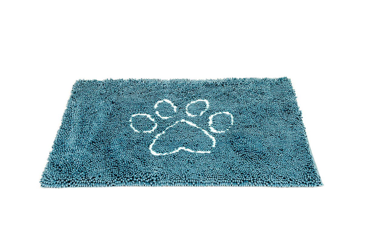 Dog Gone Smart Dirty Dog Microfiber Paw Doormat - Super Absorbent Dog Mat Keeps Paws & Floors Clean - Machine Washable Pet Door Rugs with Non-Slip Backing