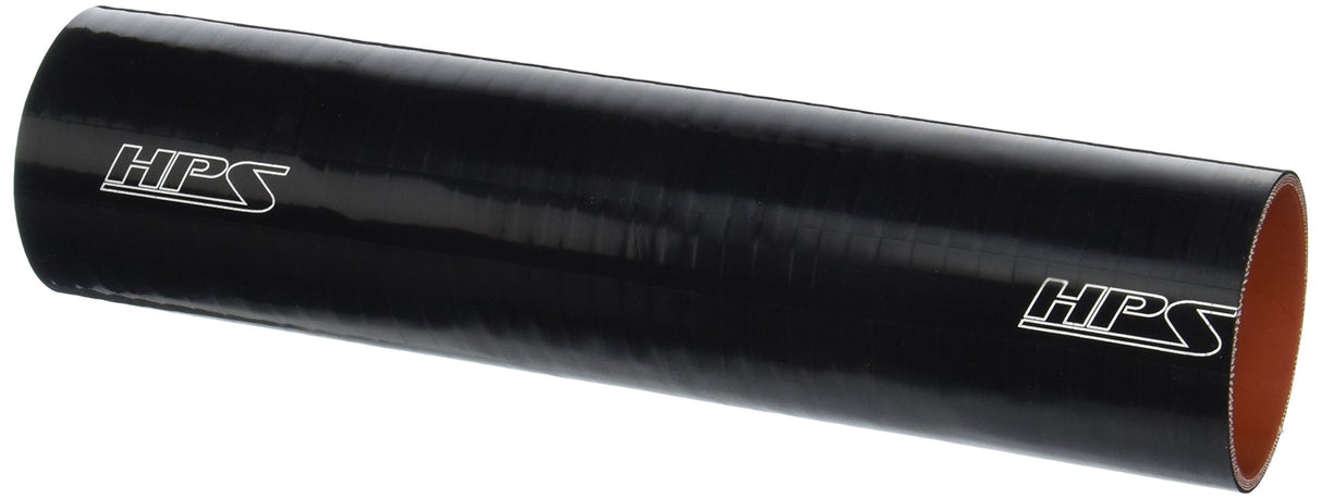 HPS Performance HTST-250-BLK: Silicone High Temperature 4-ply Reinforced Tube Coupler Hose, 12" Length, 2-1/2" ID