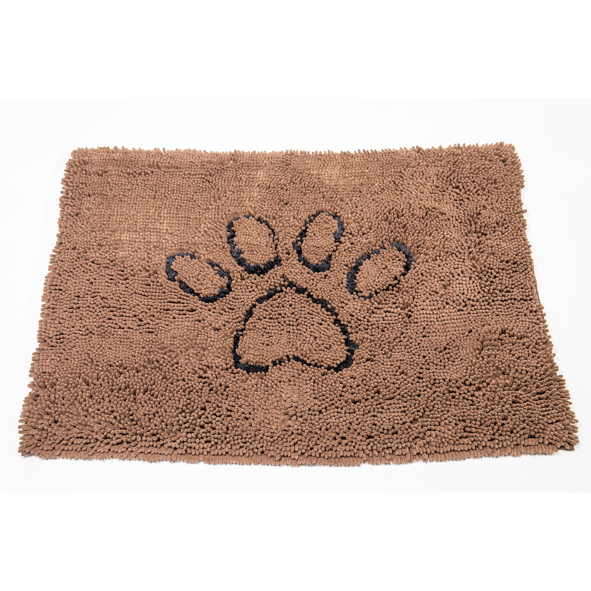 Dog Gone Smart Dirty Dog Microfiber Paw Doormat - Super Absorbent Dog Mat Keeps Paws & Floors Clean - Machine Washable Pet Door Rugs with Non-Slip Backing