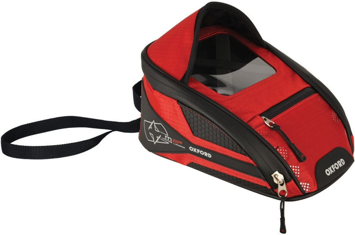 Oxford Products Limited - M1R Micro Tank Bag - Red (OL352), 0.2 gallon (1L)