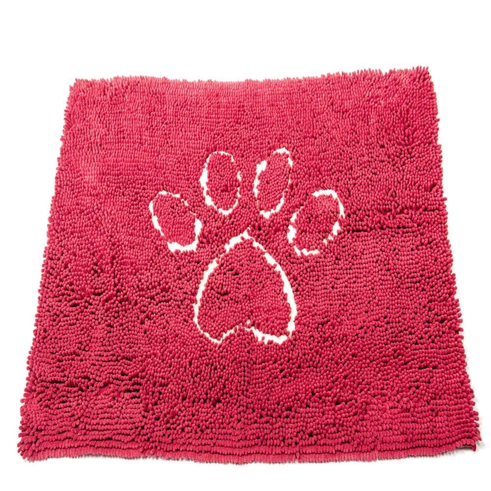 Dog Gone Smart Dirty Dog Microfiber Paw Doormat - Super Absorbent Dog Mat Keeps Paws & Floors Clean - Machine Washable Pet Door Rugs with Non-Slip Backing