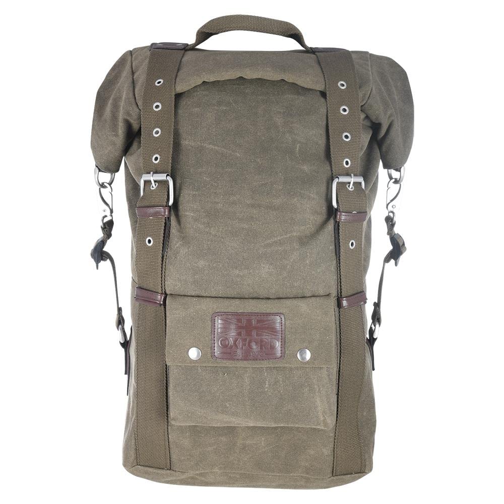 Oxford - Heritage Panniers Khaki 40L Khaki (OL578) Saddle Bag/Panniers