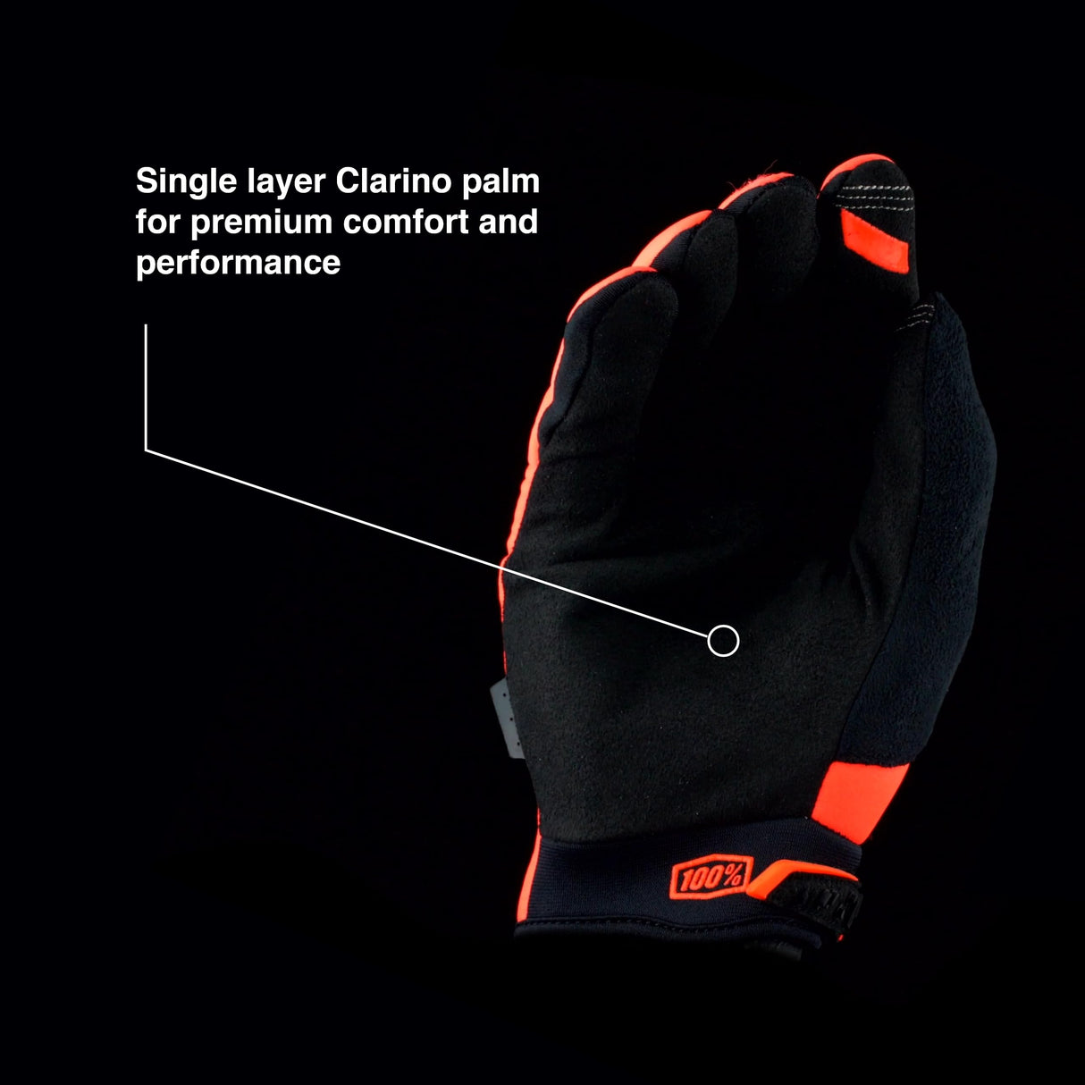 100 Percent - 100% Brisker Glv Turq Xl (10016-494-13)