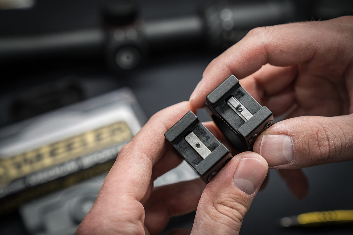 Wheeler 1133754 Delta Series Sporter Bi-Weaver Style/Pic Rings 34mm, Med