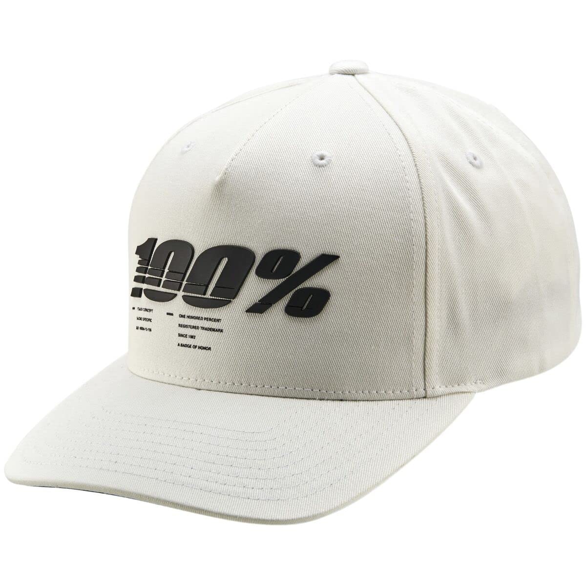 100 Percent - 100% Staunch Hat Wht (20072-000-01)