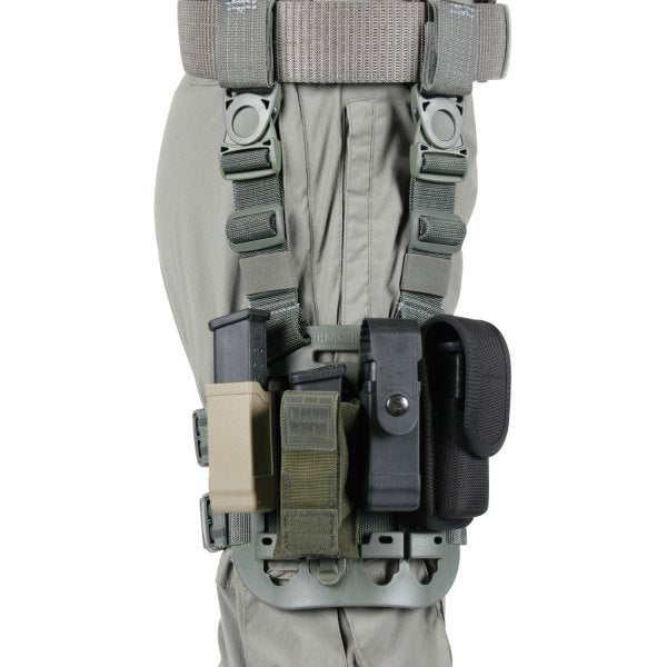 Blackhawk 432300PBK Modular Drop Leg Tactical Platform -Black