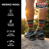 Darn Tough 1907-C-A014-05 Hiker Boot Midweight with Cushion Plum Heather Large