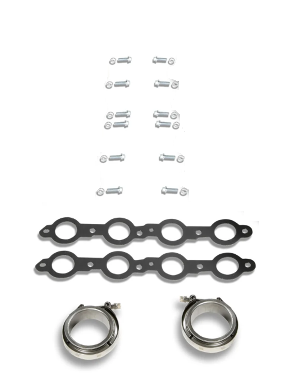 Doug's D3349: 64-67 GM A Body LS Long Tube Silver Coat