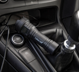 LitezAll 27601  Rechargeable 120 Lumen Flashlight -Black