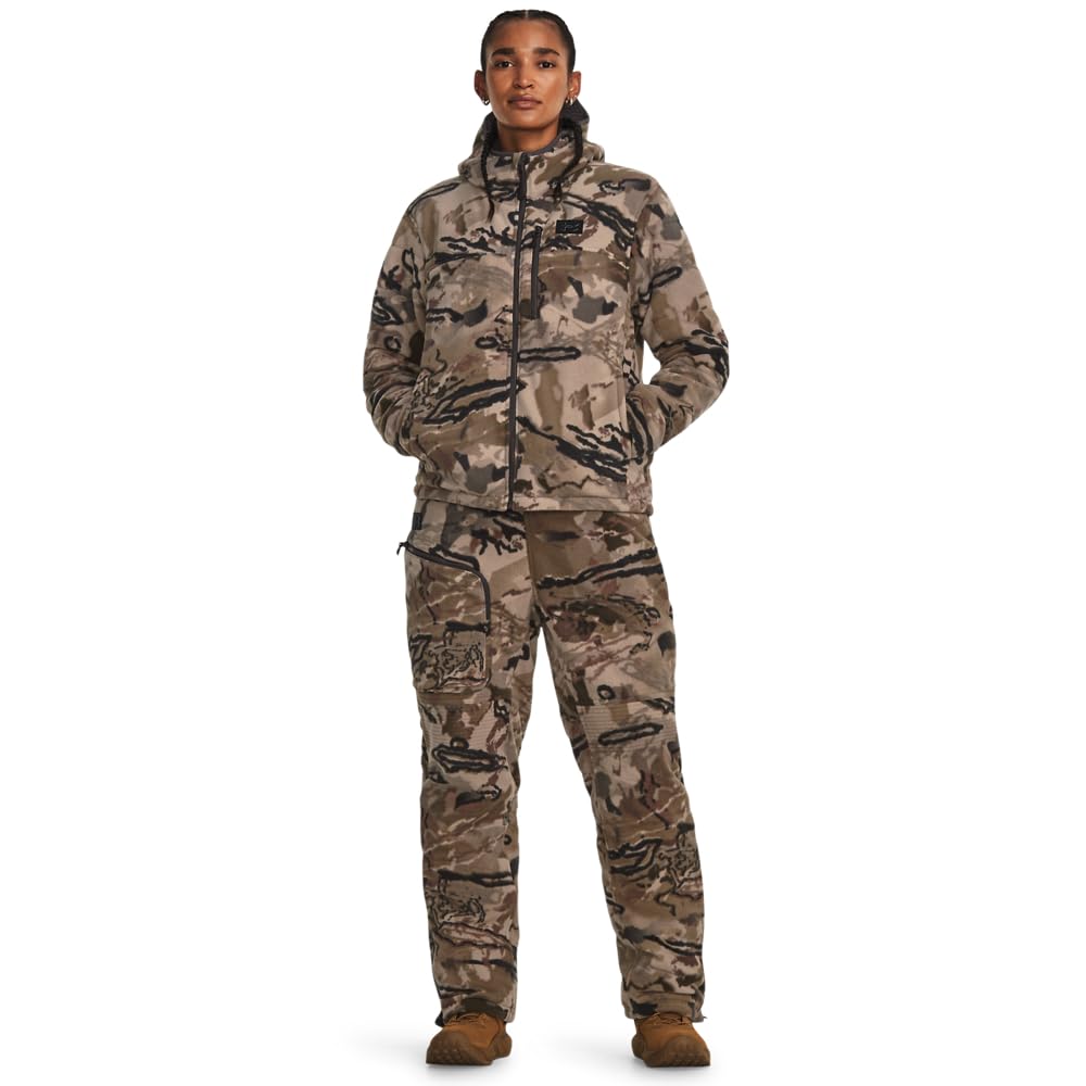 Under Armour 1378819-989-LG Women's UA Rut Windproof Jacket UA Barren Camo LG