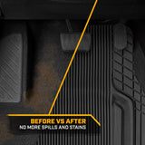 BDK Auto CAMT-9213-BK CAT Rubber Floor Mat