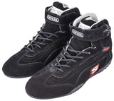 Simpson Racing AD550BK: Adrenaline High Top Racing Shoes -SIZE: 5.5, Black