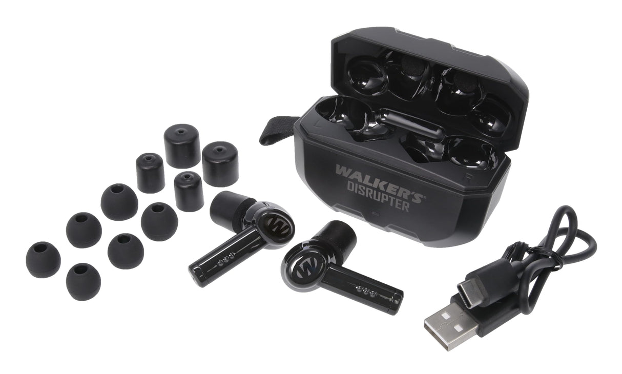 Walker's Game Ear GWP-DSRPT Disrupter Noise Canceling Earbuds / B