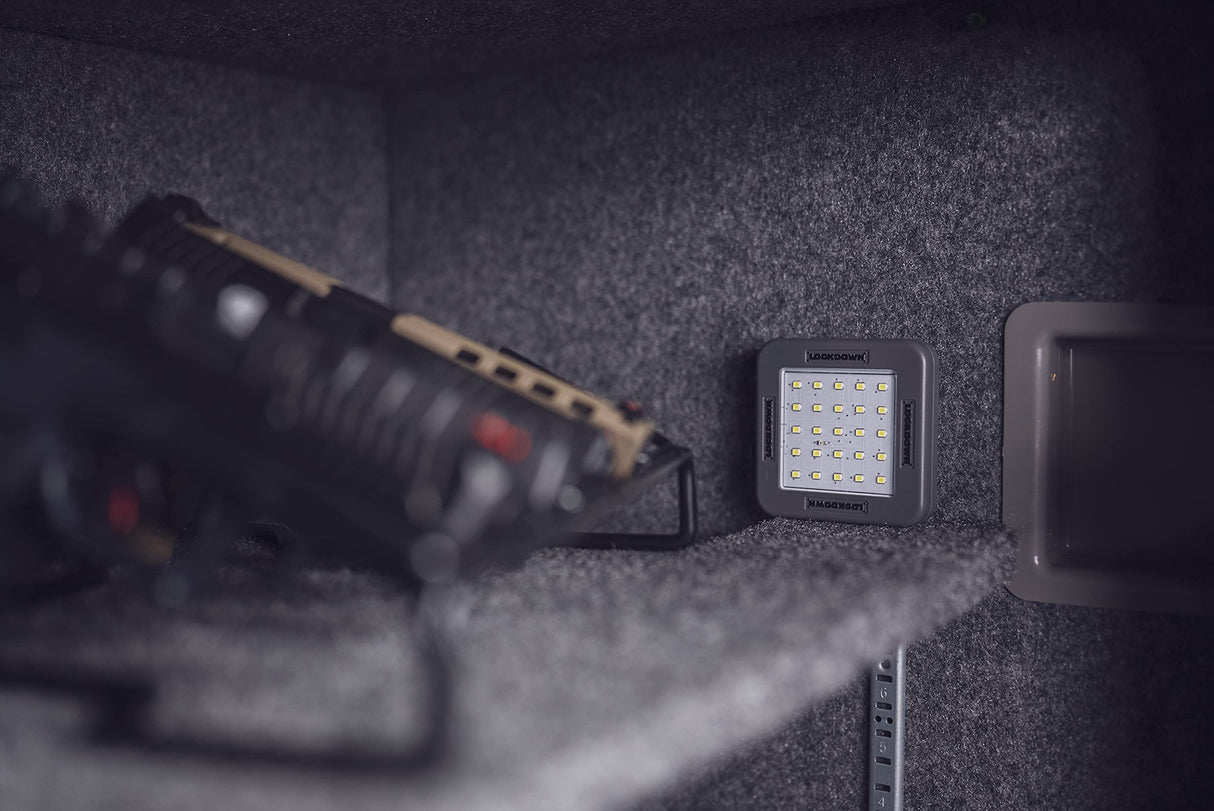 Lockdown 222008 Automatic Cordless 25 LED Vault Light, 2pk