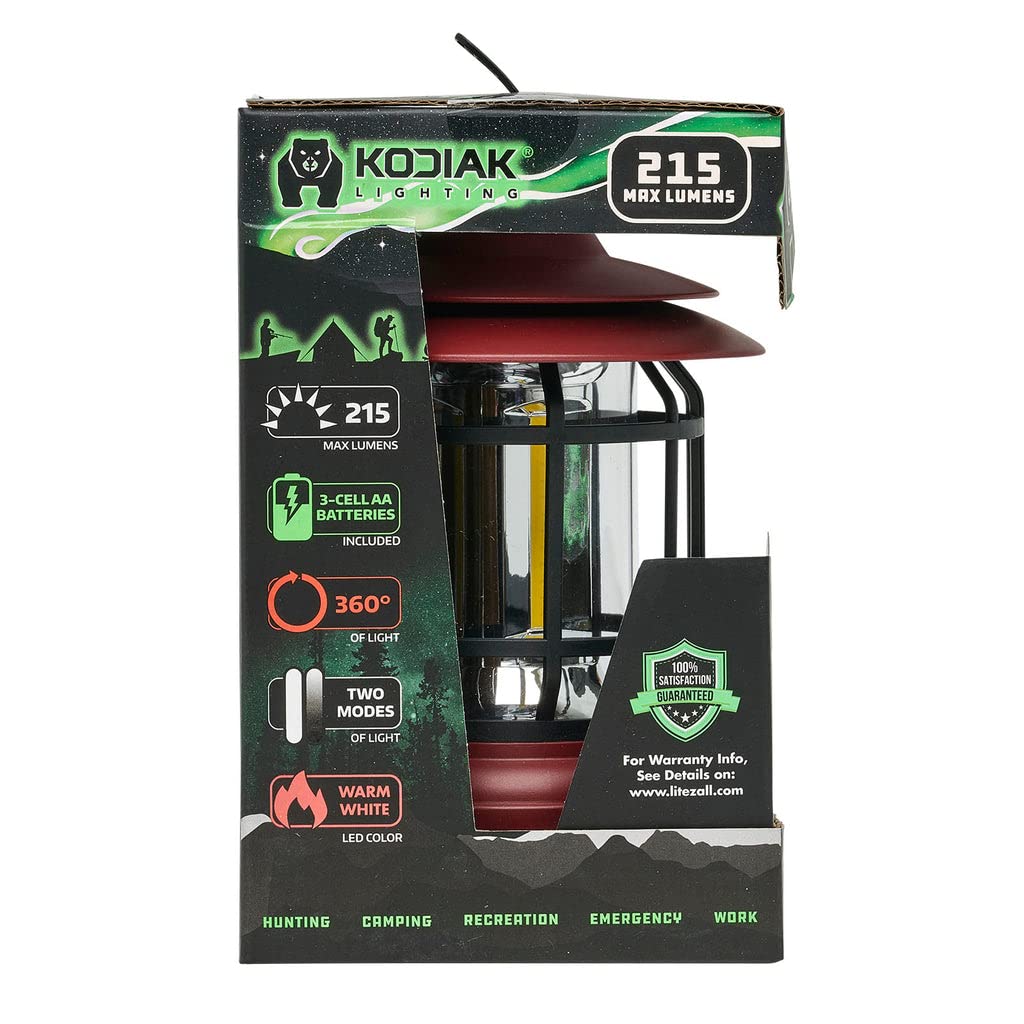 LitezAll 25881 Kodiak Klassic Retro Lantern