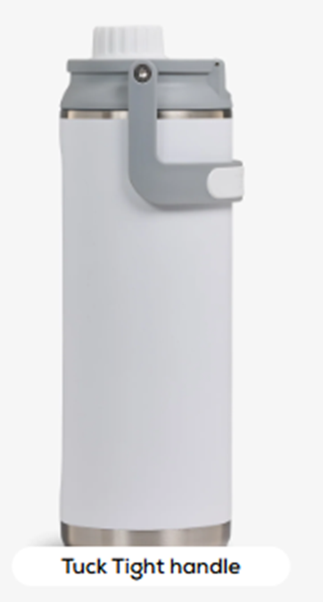 Igloo 00071379 46oz Stainless Steel CHUG Bottle, White