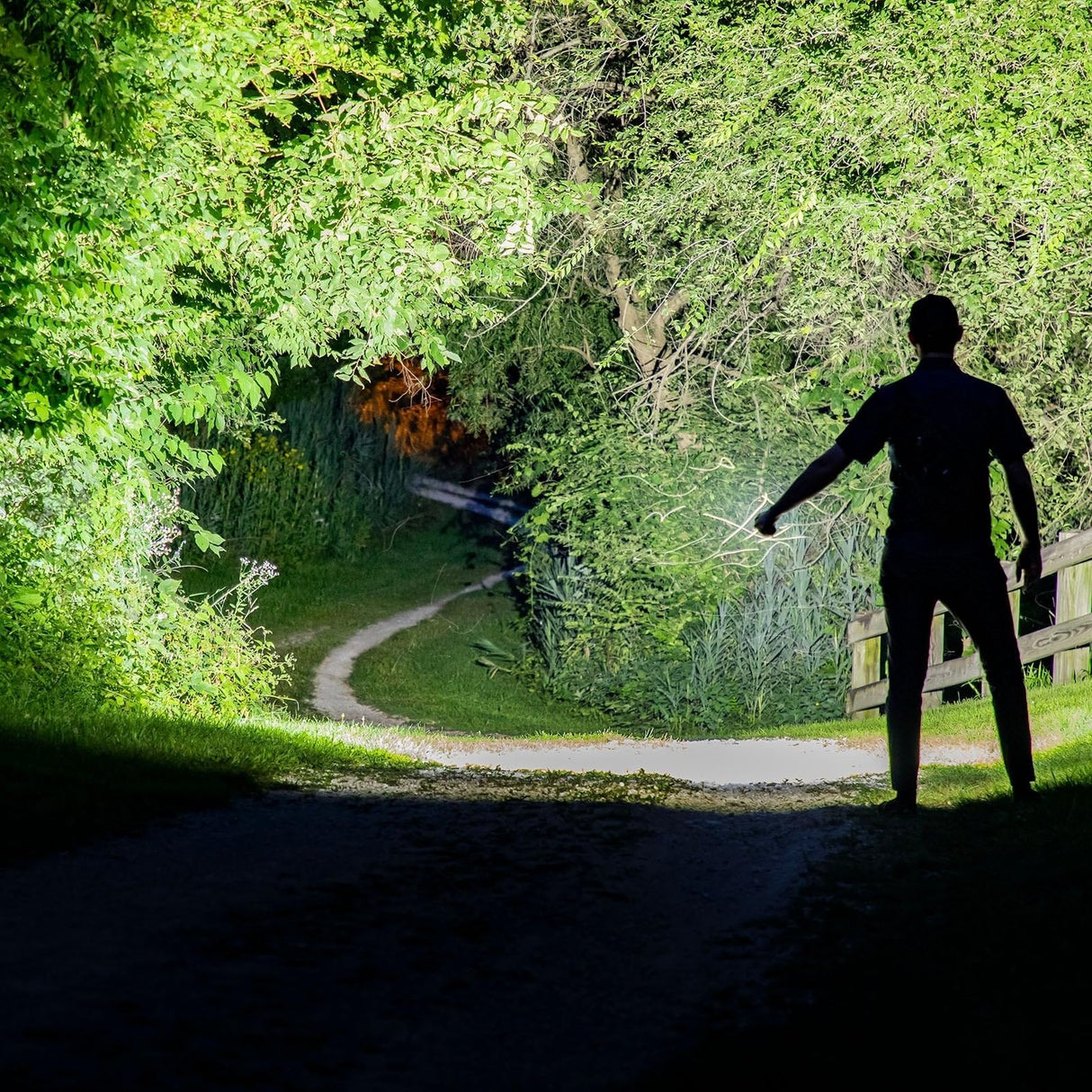 LitezAll 27878 Kodiak Kong 18,000 Lumen Rechargeable Tactical Flashlight