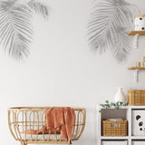 RoomMates RMK5063SLM  Mr. Kate Tropical Shadow Palm Frond Peel and Stick Wall Decals -Grey
