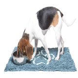 Dog Gone Smart Dirty Dog Microfiber Paw Doormat - Super Absorbent Dog Mat Keeps Paws & Floors Clean - Machine Washable Pet Door Rugs with Non-Slip Backing