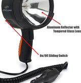 Cyclops CYC-HS140012V:1400 Lumen 12V Dc Halogen Spotlight Blk Body/ Blaze Accent