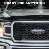 Husky Liners Hood Protector | Fits 2008-2010 Chrysler Town & Country, High Profile/Bug Shield - 1 pc., Smoke | 2815039