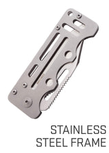 SOG EZ1-CP  2.75" Cash Card Money Clip Pocket Knife w/Clip for Pocket, Money or Card Holder