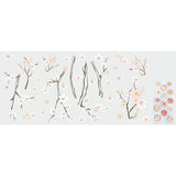 RoomMates RMK3856GM  35.5" x 18.3" Cherry Blossom Branch Peel & Stick, Giant Wall Deals w/3D Embellishments (1 roll)