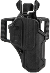 BLACKHAWK! 411200BKR  T-Series L2C Overt Leg Strap Gun Holster Kit (Ambidextrous) -Black