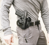 DeSantis 002BBP5Z0 Speed Scabbard Holster (Left-Handed) -Black