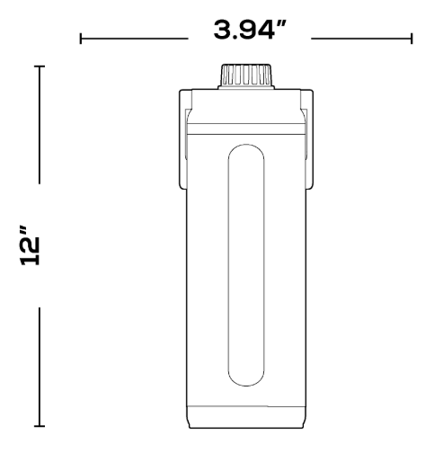 Igloo 00071379 46oz Stainless Steel CHUG Bottle, White