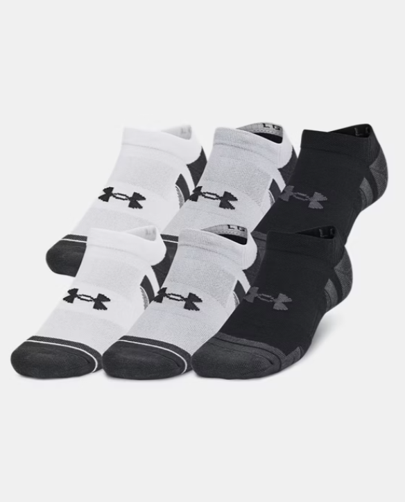 Under Armour (UA) - Performance Tec Unisex 6-Pack No Show Socks