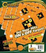 Caldwell 1166102  Gen 2 Orange Peel Op 8" Sight-In Targets, 5 Sheets