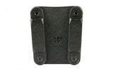DeSantis A86KJYYZ0 Quantico Single Magazine Pouch (Ambidextrous) -Black (FITS: Glock 43 Magazine)
