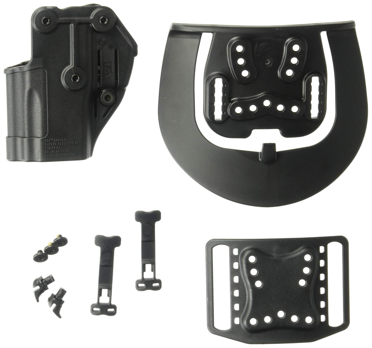 BLACKHAWK 410583BK-R  Serpa CQC Gun Holster (Right Hand) -Matte Black