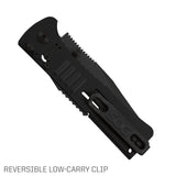 SOG Specialty Knives SJ32-CP Folding Knife SlimJim Slim Pocket Knife Black