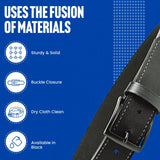 DeSantis 1 1/2 Everyday Belt (EDC), Powder Coated Buckle Closure