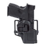 BLACKHAWK! 410513BK-R  Serpa CQC OTW Holster (Right Hand) -Matte Black (FITS: Glock 20/21/37 And S&W Mp .45 & Pro 9/40)