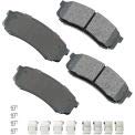 Akebono ACT606A Ultra-Premium Ceramic Brake Pads  (FITS: 96-97 Lexus LX 450 / 03-09 Lexus GX 470 / 10-19 Lexus GX 460 / 03-19 Toyota 4Runner / 06-14 Toyota FJ Cruiser / 93-97 Toyota Land Cruiser / 01-07 Toyota Sequoia)