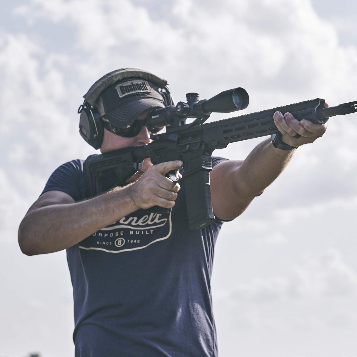 Bushnell AR71424 1-4x24mm Optics Riflescope DZ223 -Black