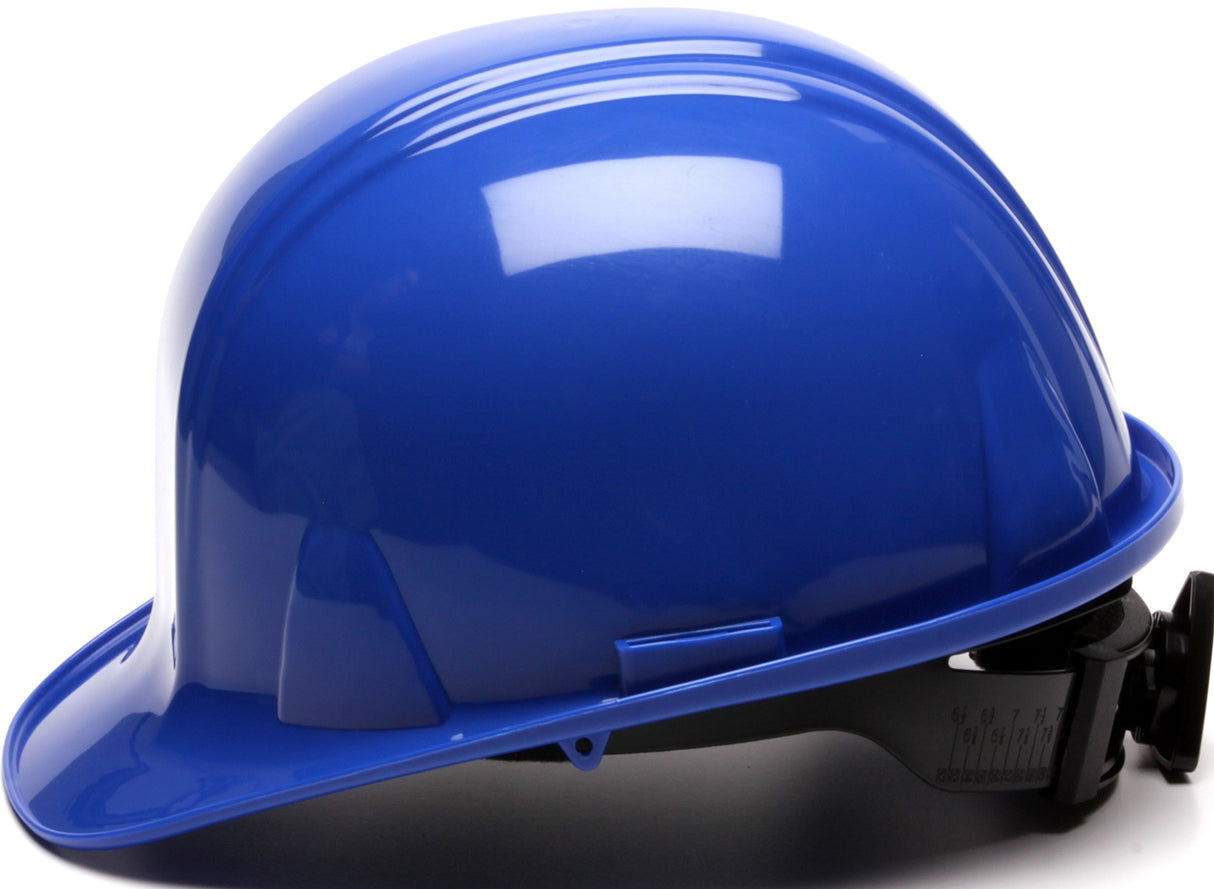 Pyramex HP14160  Blue  Standard Shell 4 Pt Ratchet Suspension