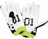 100% 10015-019-13  iTrack Moto Gloves -SIZE: XLarge, Black/White